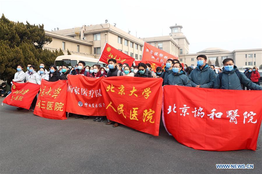 CHINA-BEIJING-EQUIPO MEDICO-AYUDA