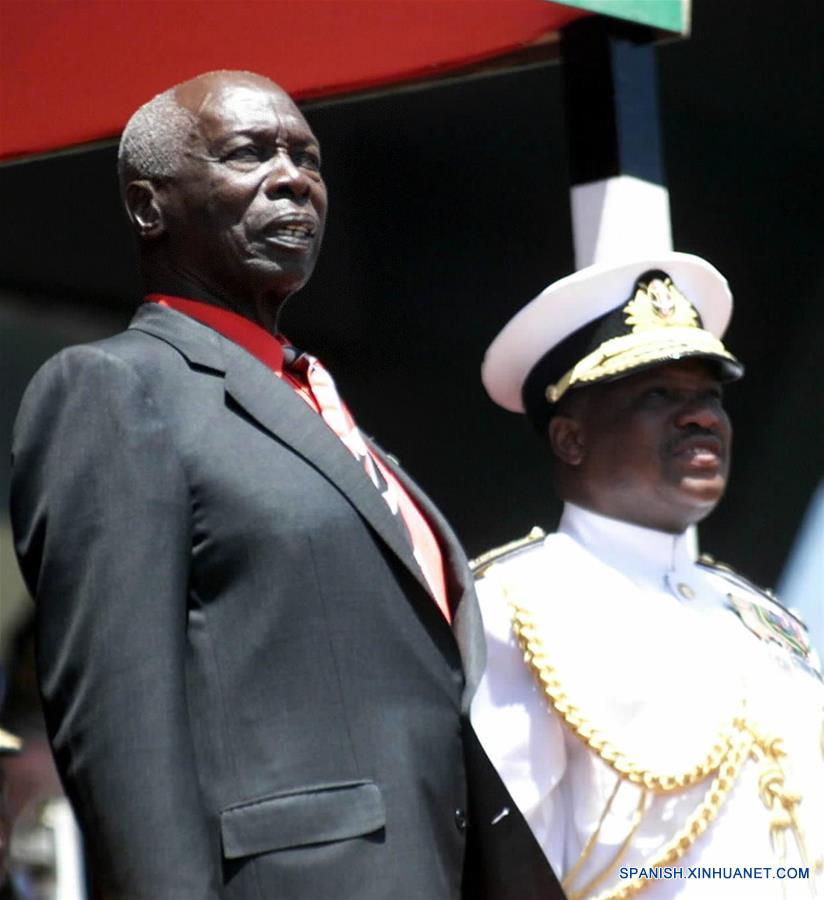 KENIA-NAIROBI-EXPRESIDENTE-MOI-FALLECIMIENTO