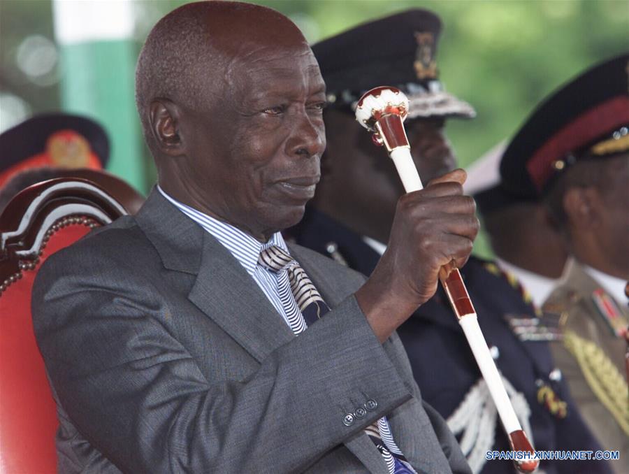 KENIA-NAIROBI-EXPRESIDENTE-MOI-FALLECIMIENTO