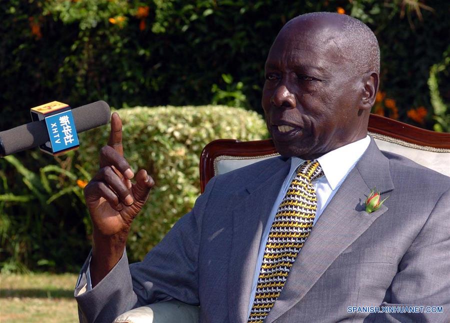 KENIA-NAIROBI-EXPRESIDENTE-MOI-FALLECIMIENTO