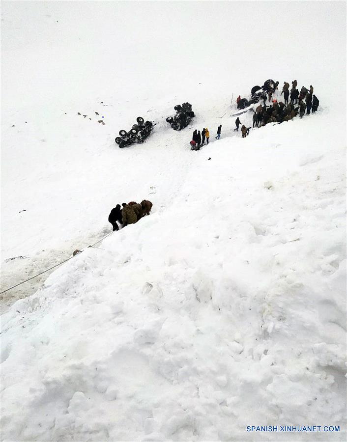 TURQUIA-VAN-AVALANCHA