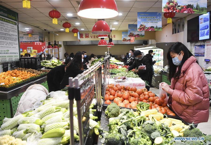 CHINA-CHONGQING-CORONAVIRUS-SUMINISTRO DE VEGETALES
