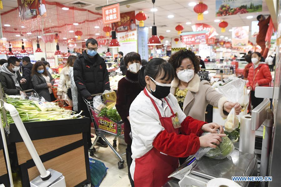 CHINA-CHONGQING-CORONAVIRUS-SUMINISTRO DE VEGETALES