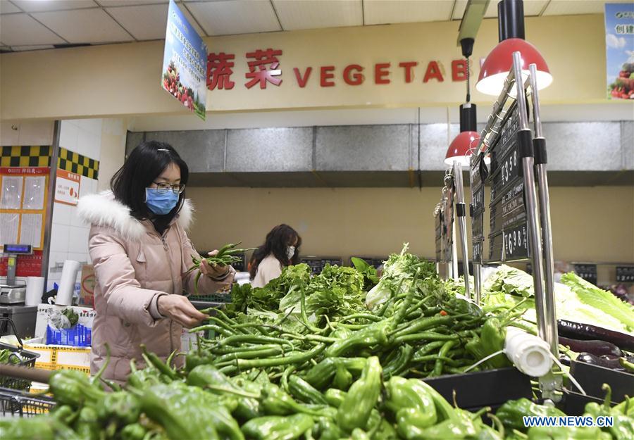 CHINA-CHONGQING-CORONAVIRUS-SUMINISTRO DE VEGETALES