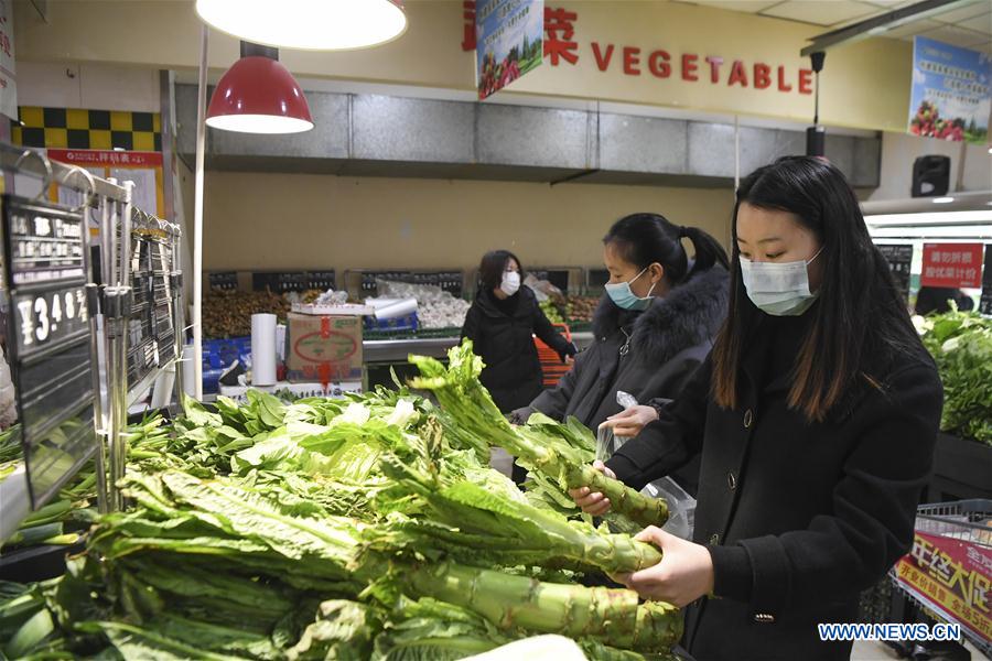 CHINA-CHONGQING-CORONAVIRUS-SUMINISTRO DE VEGETALES
