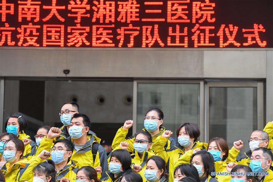CHINA-HUNAN-CHANGSHA-EQUIPO MEDICO-AYUDA