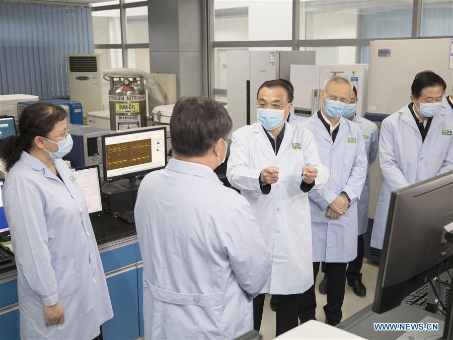 CHINA-BEIJING-LI KEQIANG-INSTITUO DE BIOLOGIA PATOGENA-INSPECCION