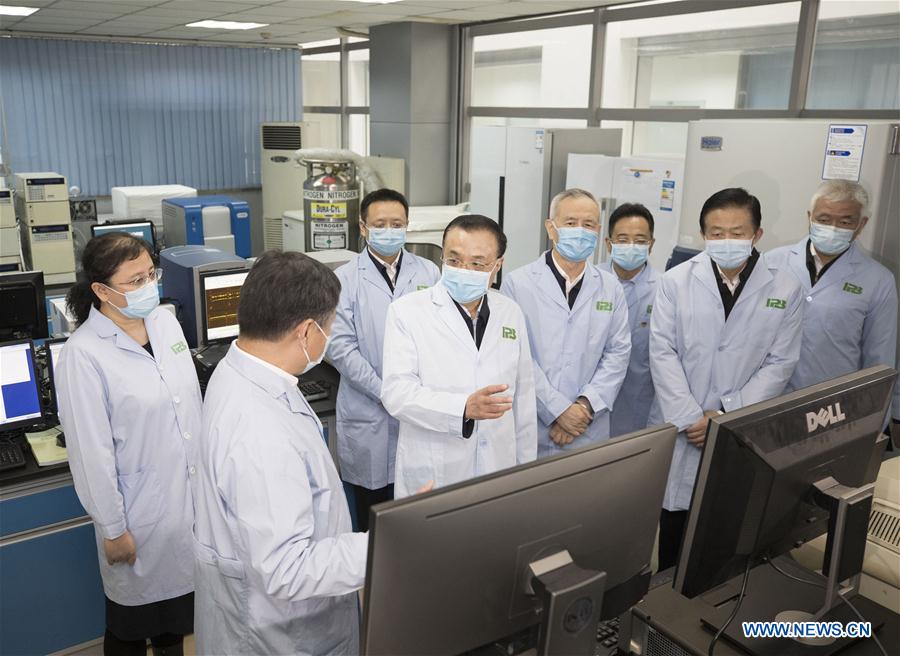 CHINA-BEIJING-LI KEQIANG-INSTITUO DE BIOLOGIA PATOGENA-INSPECCION