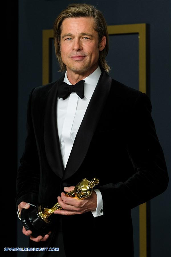 Brad Pitt gana el Óscar como Mejor Actor de Reparto