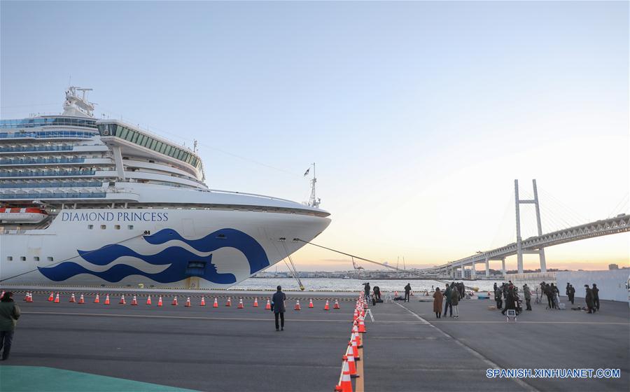 JAPON-YOKOHAMA-CORONAVIRUS-CRUCERO-CUARENTENA