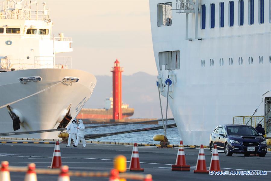 JAPON-YOKOHAMA-CORONAVIRUS-CRUCERO-CUARENTENA