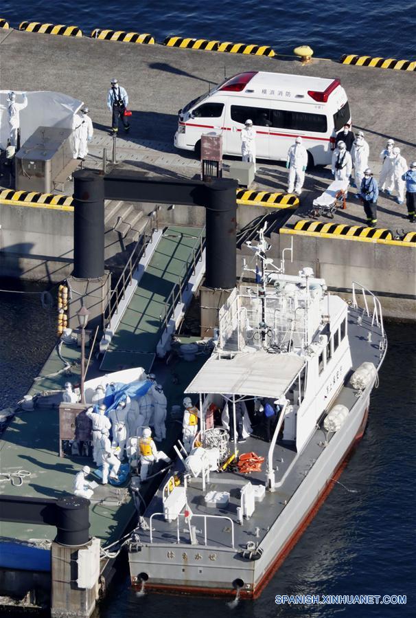 JAPON-YOKOHAMA-CORONAVIRUS-CRUCERO-CUARENTENA