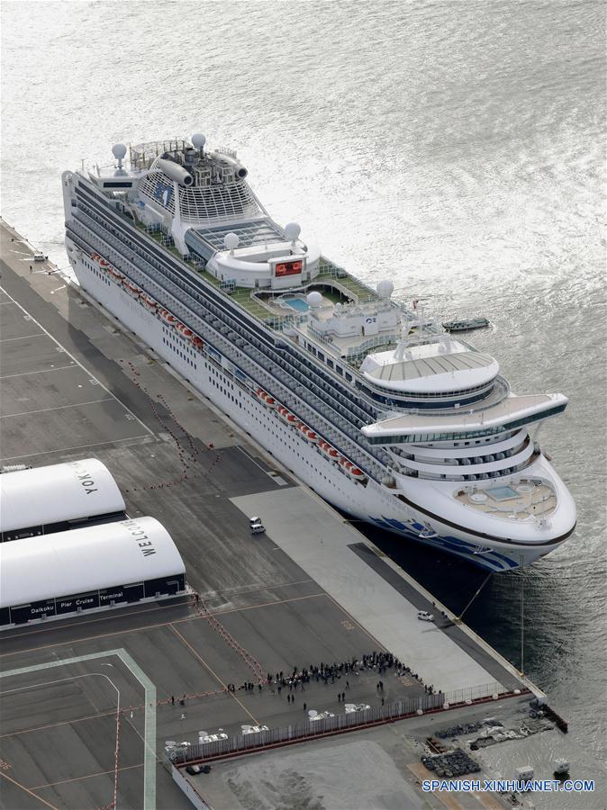 JAPON-YOKOHAMA-CORONAVIRUS-CRUCERO-CUARENTENA