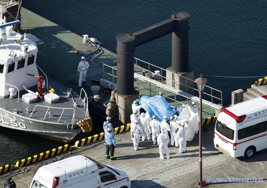 JAPON-YOKOHAMA-CORONAVIRUS-CRUCERO-CUARENTENA