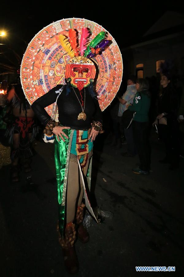 EEUU-LOUISIANA-NUEVA ORLEANS-CARNAVAL DE MARDI GRAS-DESFILE