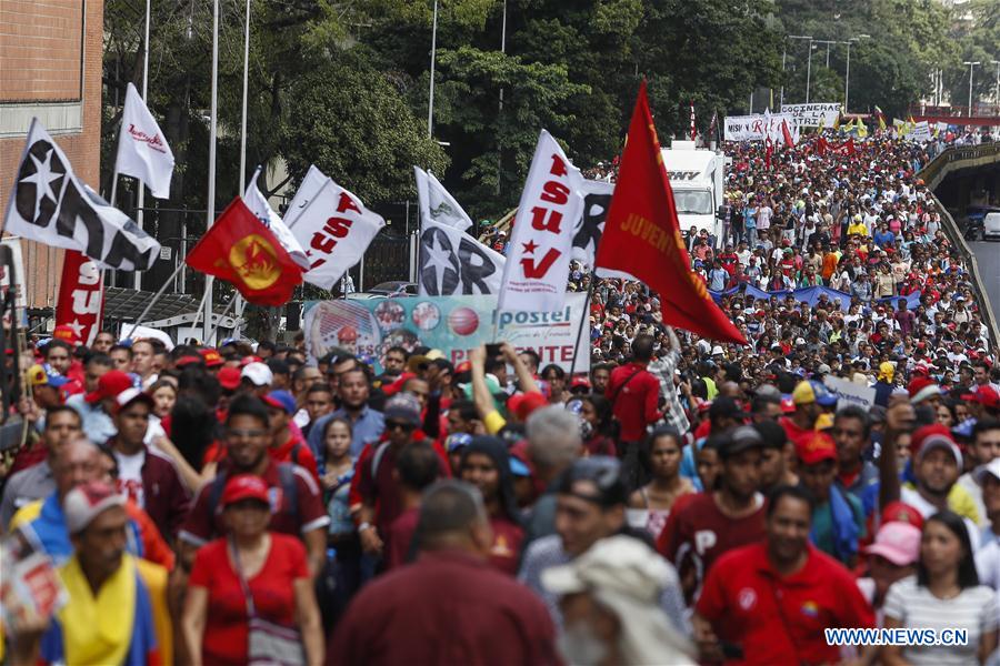 VENEZUELA-CARACAS-MADURO-JUVENTUD