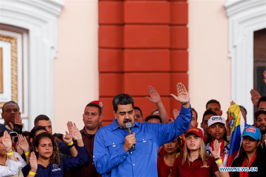 VENEZUELA-CARACAS-MADURO-JUVENTUD