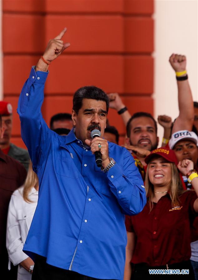 VENEZUELA-CARACAS-MADURO-JUVENTUD