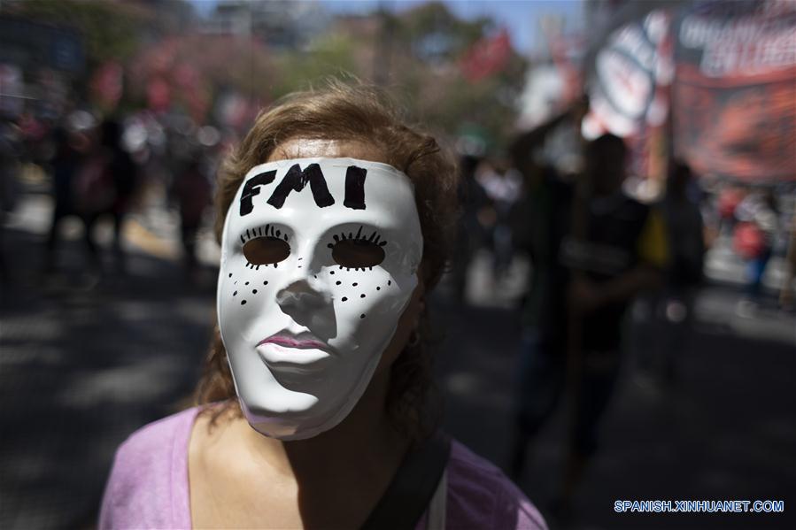 ARGENTINA-BUENOS AIRES-FMI-PROTESTA