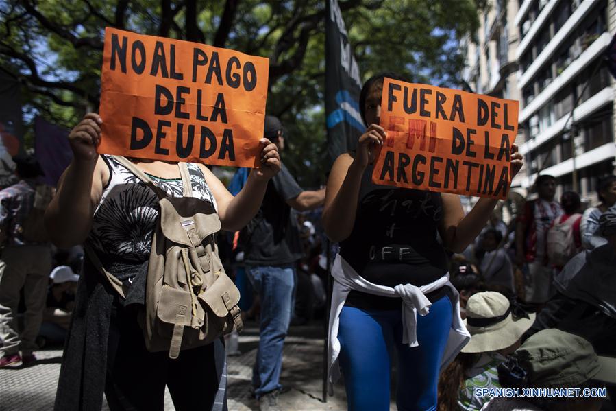 ARGENTINA-BUENOS AIRES-FMI-PROTESTA