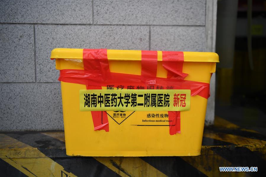 CHINA-HUNAN-CHANGSHA-DESECHOS MEDICOS-CENTRO DE ELIMINACION DE DESECHOS