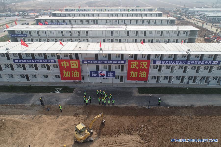CHINA-SHAANXI-XI'AN-CENTRO DE SALUD PUBLICA-CONSTRUCCION 