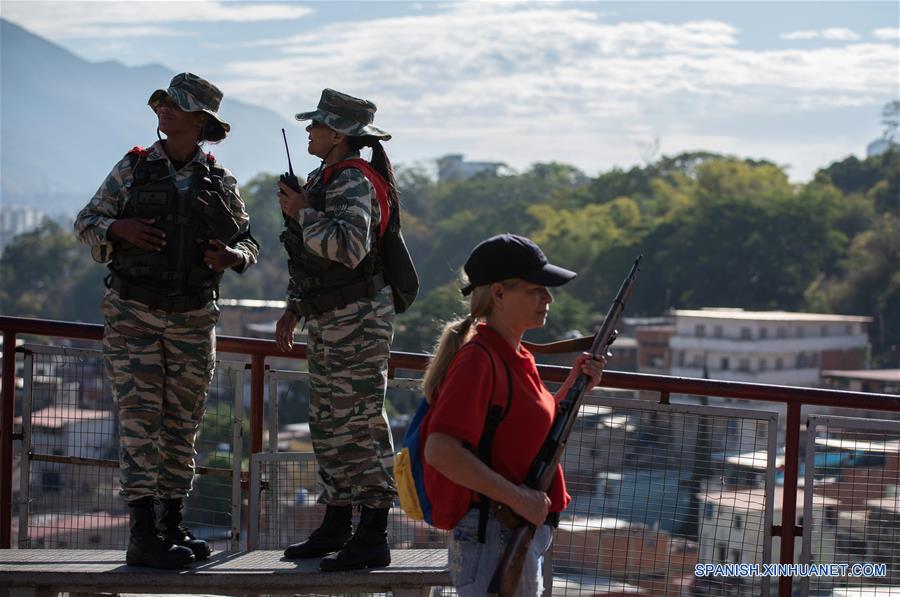VENEZUELA-CARACAS-EJERCICIOS MILITARES