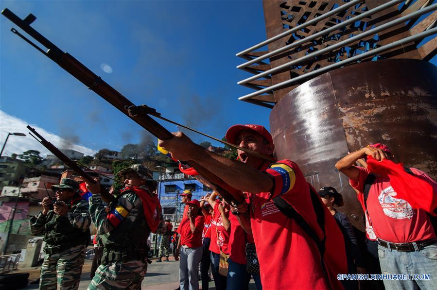 VENEZUELA-CARACAS-EJERCICIOS MILITARES