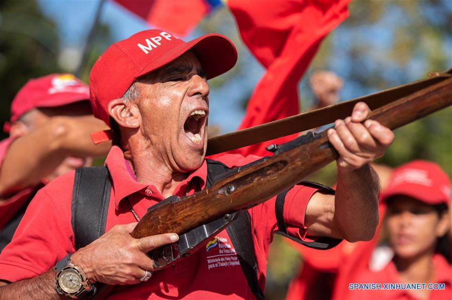 VENEZUELA-CARACAS-EJERCICIOS MILITARES