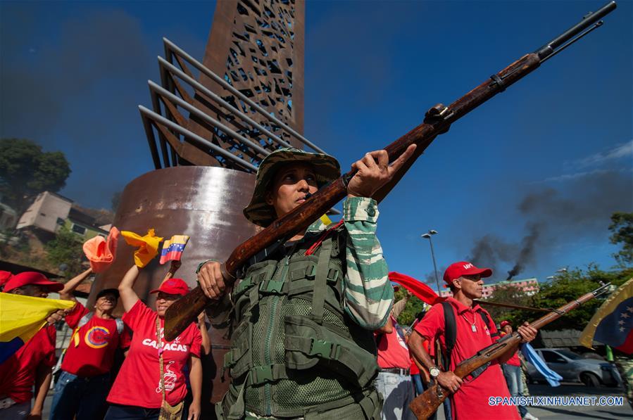 VENEZUELA-CARACAS-EJERCICIOS MILITARES