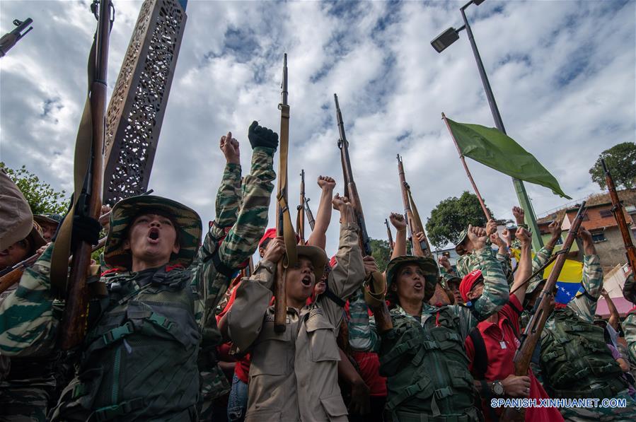 VENEZUELA-CARACAS-EJERCICIOS MILITARES