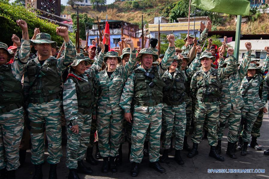 VENEZUELA-CARACAS-EJERCICIOS MILITARES