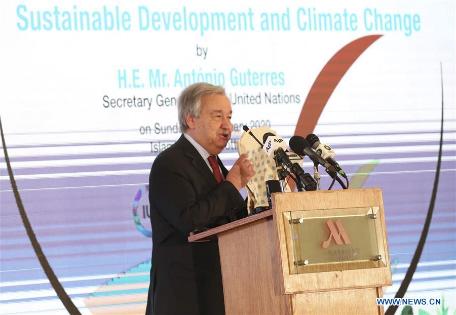 PAKISTAN-ONU-ANTONIO GUTERRES-CAMBIO CLIMATICO