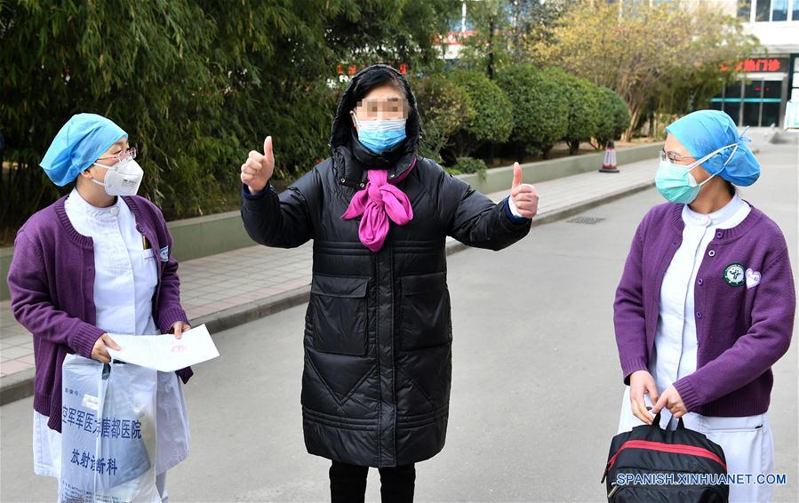 CHINA-SHAANXI-CORONAVIRUS-PACIENTES CURADOS