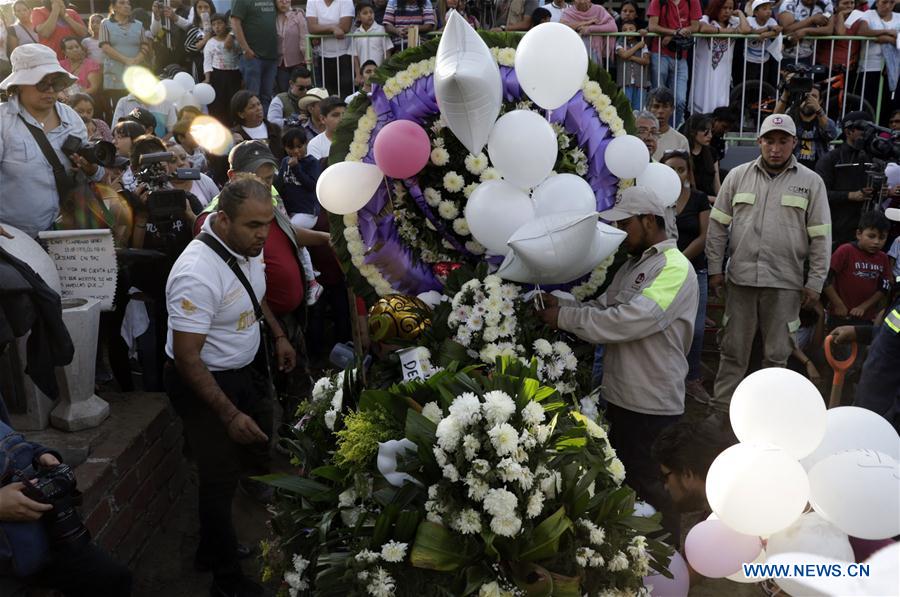 MEXICO-CIUDAD DE MEXICO-FEMINICIDIO-SEPELIO