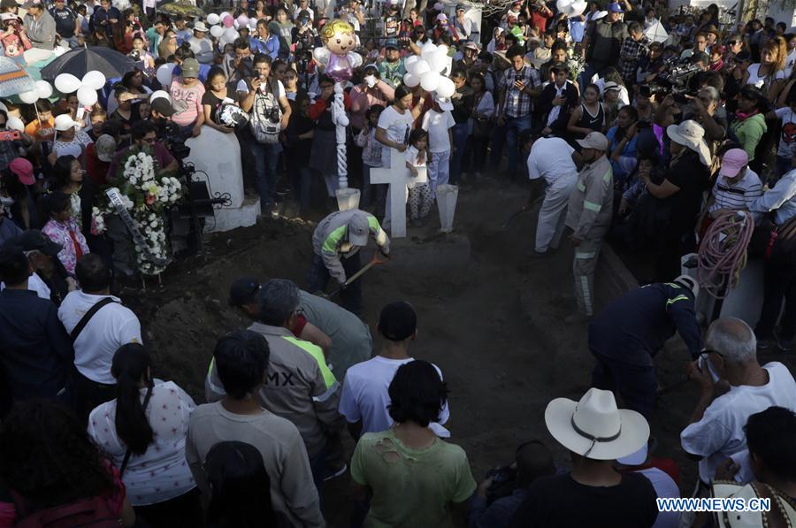 MEXICO-CIUDAD DE MEXICO-FEMINICIDIO-SEPELIO