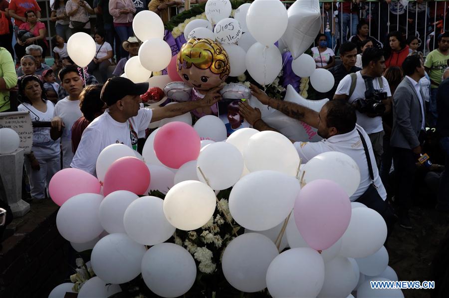 MEXICO-CIUDAD DE MEXICO-FEMINICIDIO-SEPELIO