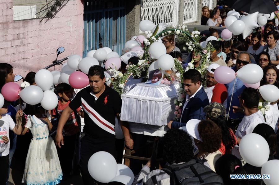 MEXICO-CIUDAD DE MEXICO-FEMINICIDIO-SEPELIO