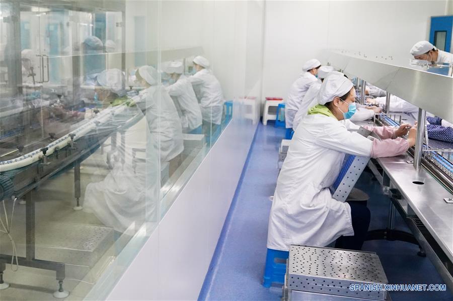 CHINA-HARBIN-FARMACEUTICA-PRODUCCION-REANUDACION