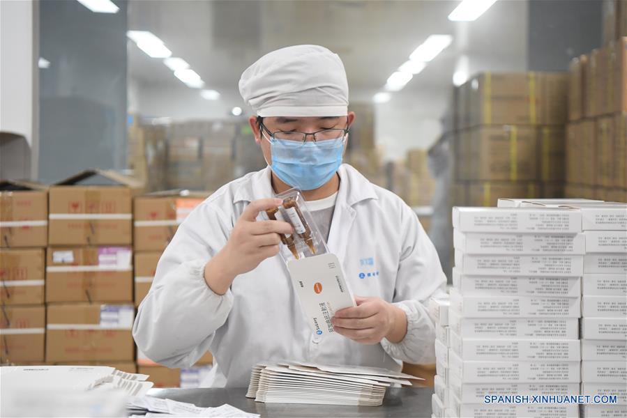 CHINA-HUNAN-CHANGSHA-EMPRESA MEDICA-REANUDACION DE LA PRODUCCION