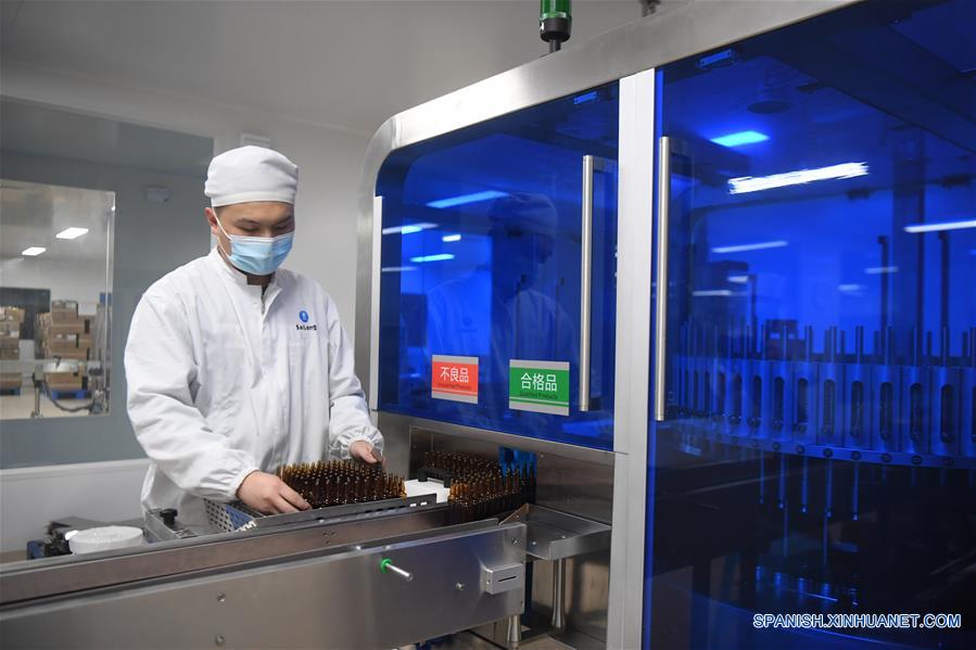 CHINA-HUNAN-CHANGSHA-EMPRESA MEDICA-REANUDACION DE LA PRODUCCION