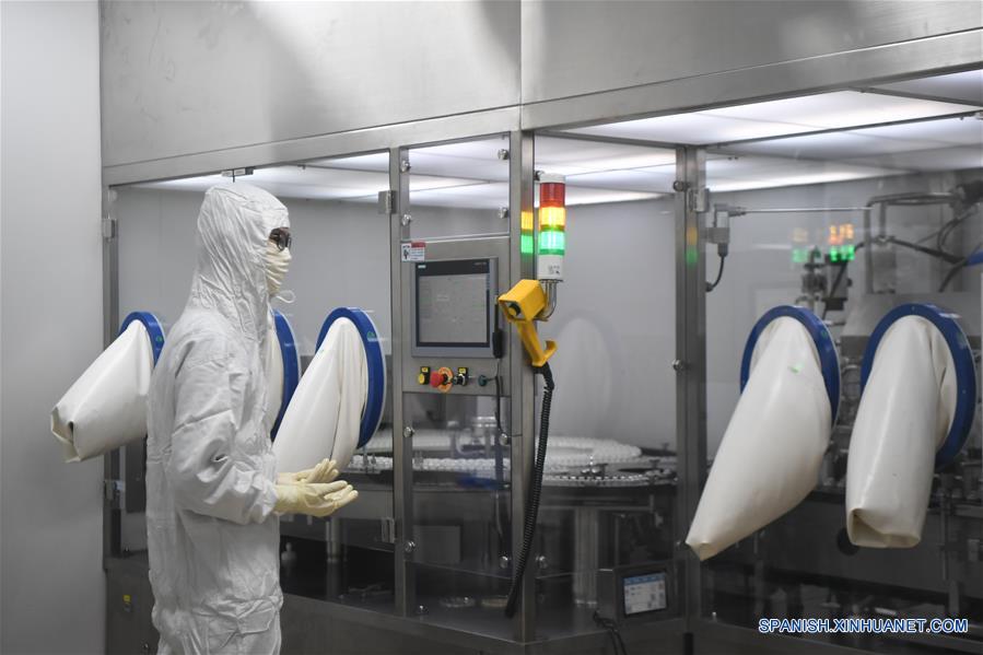 CHINA-HUNAN-CHANGSHA-EMPRESA MEDICA-REANUDACION DE LA PRODUCCION