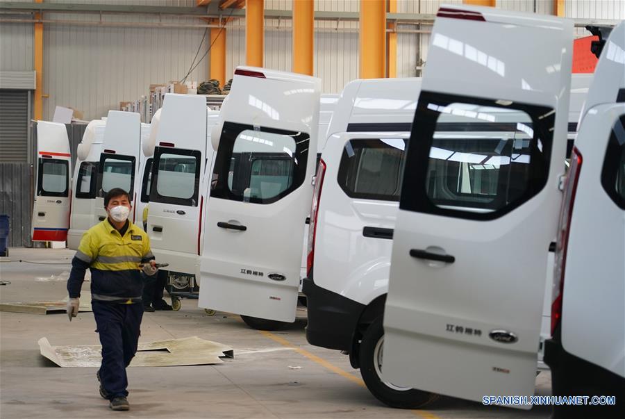 CHINA-SHAANXI-AMBULANCIA DE PRESION NEGATIVA-PRODUCCION