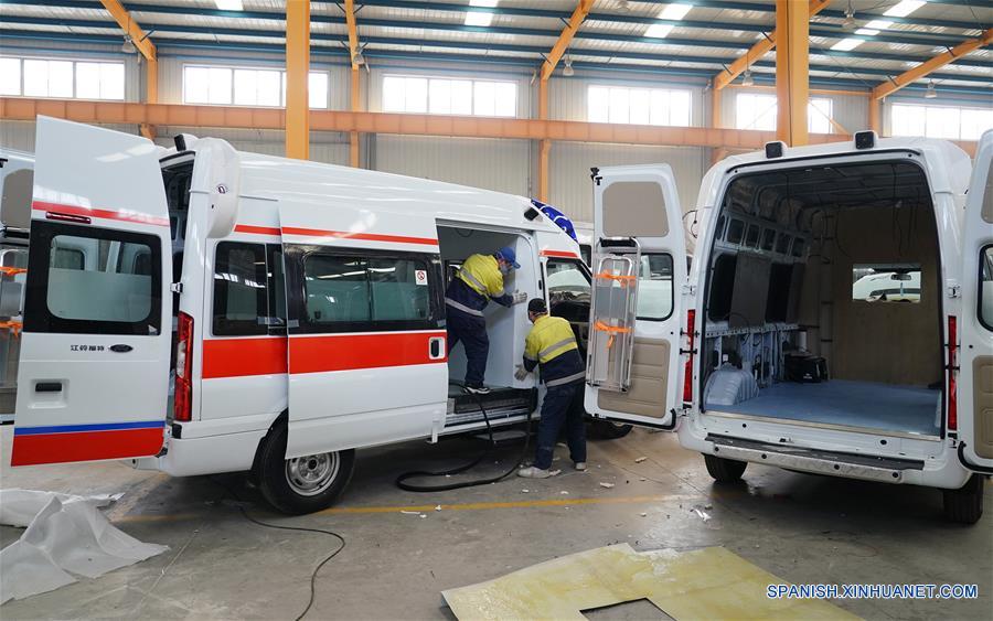 CHINA-SHAANXI-AMBULANCIA DE PRESION NEGATIVA-PRODUCCION