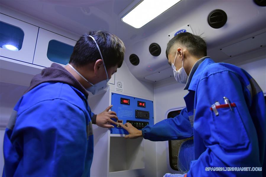 CHINA-JIANGXI-NANCHANG-AMBULANCIAS-PRODUCCION