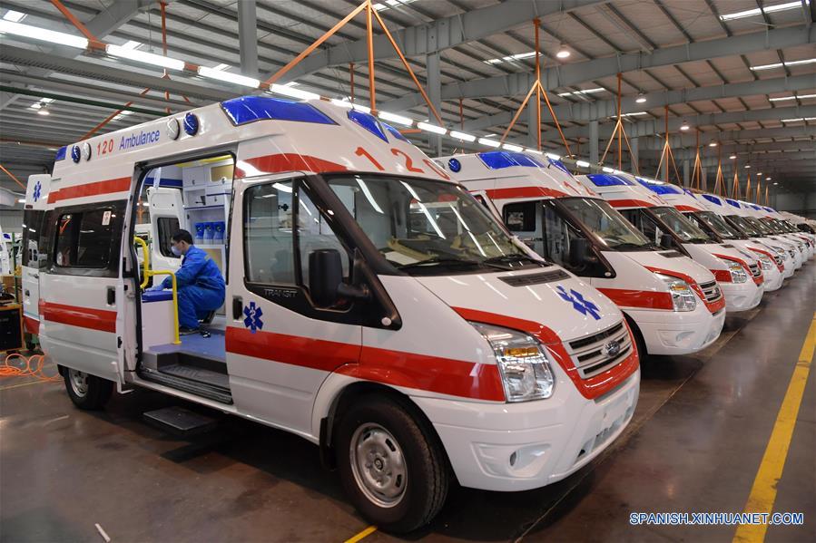 CHINA-JIANGXI-NANCHANG-AMBULANCIAS-PRODUCCION