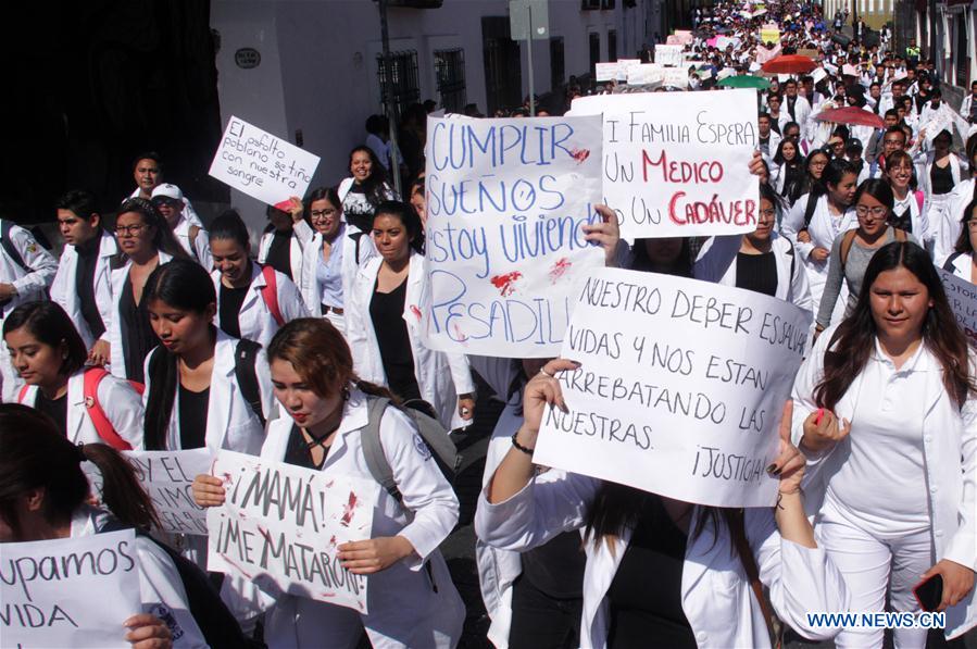 MEXICO-PUEBLA-PROTESTA