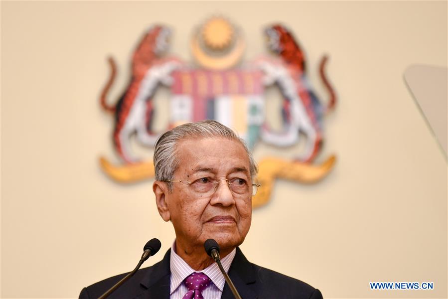 MALASIA-PUTRAJAYA-MAHATHIR-CONFERENCIA DE PRENSA