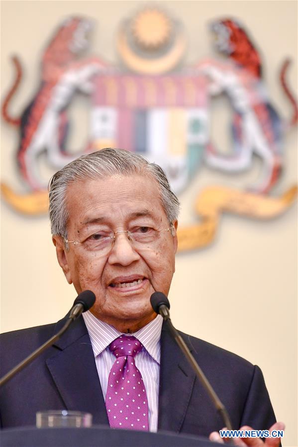 MALASIA-PUTRAJAYA-MAHATHIR-CONFERENCIA DE PRENSA