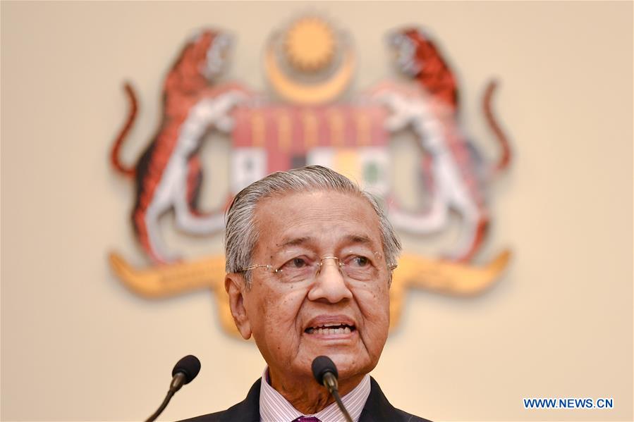 MALASIA-PUTRAJAYA-MAHATHIR-CONFERENCIA DE PRENSA